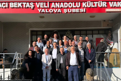 Yalova Hacı Bektaş-i Veli Anadolu Kültür Vakfında başkan değişimi
