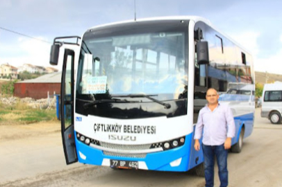 Çiftlikköy Belediye Otobüsleri, bayramda ücretsiz hizmet veriyor