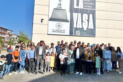 Başkan Canbay, çalışma arkadaşlarıyla şampiyonluk maçında!