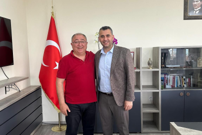 Vefa Salman  Başkan Tavşan’ı makamında ziyaret etti