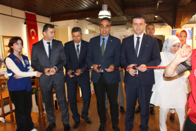 ‘Gençlerin Sesi Renklerin Dili’ Sergisi açıldı