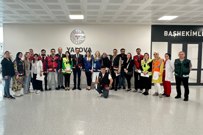 Yalova'da 6.9'luk deprem senaryosu ile tatbikat yapıldı