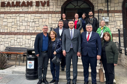 Yalova Balgöç Derneği Bulgaristan Hak ve Özgürlükler Hareketi Partisi heyeti ile bir araya geldi