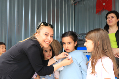 Çiftlikköy’de anaokulu öğrencileri ‘Çevre Müfettişi’ oldu