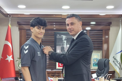 Genç şampiyon Nurettin Emin Kapal’dan Başkan  Çitil’e ziyaret