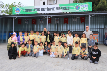 Sıfır Atık Merkezi 140 öğrenciyi ağırladı