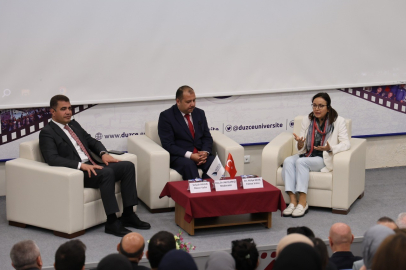 Vali Kaya, tecrübelerini öğrencilerle paylaştı