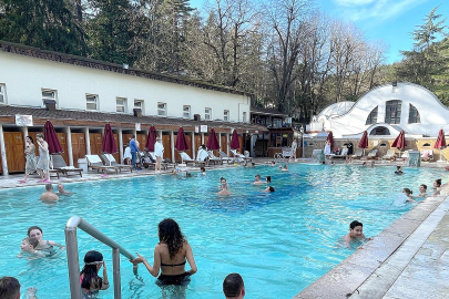 Bayramda tatilciler yine Termal’i tercih ediyor