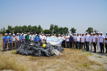 Altınova sahili temizlendi