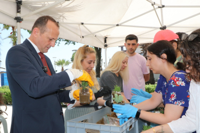Başkan Adil Yele, Toprak Atölyesine katıldı
