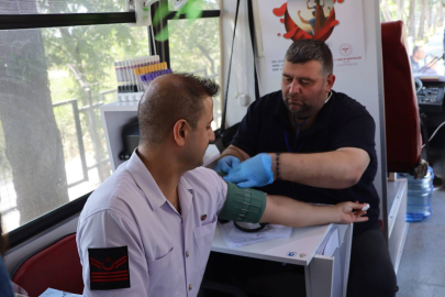 Jandarmadan 185. yıla özel kan bağışı