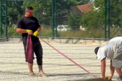 Teşvikiye de halı sahasına kavuşuyor