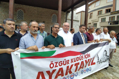 Yalova’da Netenyahu’ya destek verenlere tepki: “Soykırıma alkış tutanlar hesap verecek”