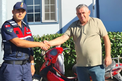 Yalova Taşköprü'de çalınan motosiklet sahibine teslim edildi