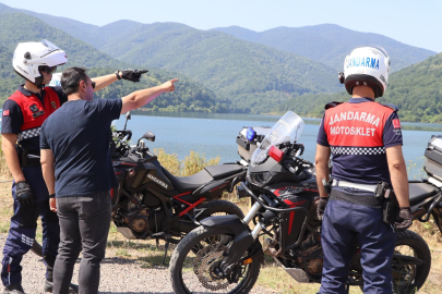 Yalova'da Jandarma orman yangınlarına karşı denetimleri sıklaştırdı