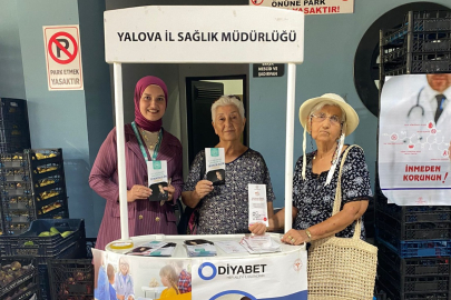 Altınova İlçe Sağlık Müdürlüğü tarafından vatandaşlara danışmanlık yapıldı