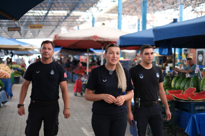 Çiftlikköy’de zabıtadan pazaryerinde sıkı denetim