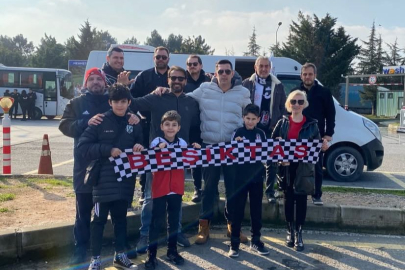 Yalova Kartalları Samsunspor mücadelesini tribünde takip etti