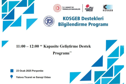 YTSO’da KOSGEB semineri düzenlenecek
