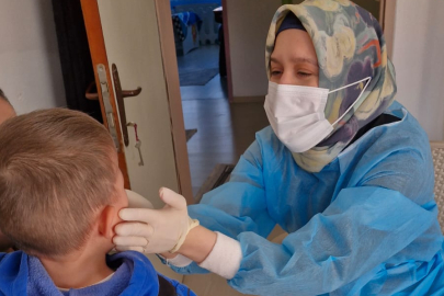 Sevgi Evi çocuklarına ağız ve diş sağlığı taraması