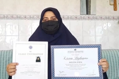 28 Şubat mağduru kadın 13’üncü diplomasını aldı
