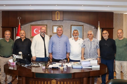 Muhammediye Ehl-i Beyt Camii Derneği’nden Başkan Gürel’e ziyaret