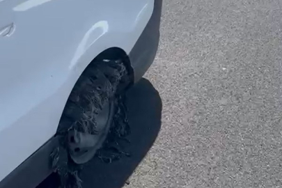 Osmangazi Köprüsü’nde ilginç olay! Lastikleri peş peşe patladı