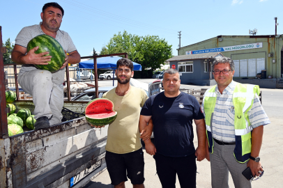 Yalovalılar yaz aylarında karpuzu tercih etti
