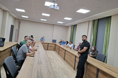Orman İşletme Müdürlüğü'ne Afet Farkındalık Eğitimi