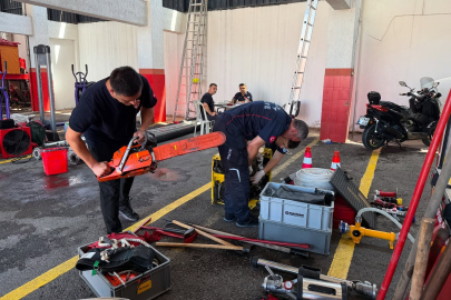 Yalova İtfaiyesi 7/24 göreve hazır