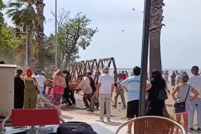 Akasya Plajı’nda boğulma tehlikesi geçiren Yusuf İstanbul’a sevk edildi