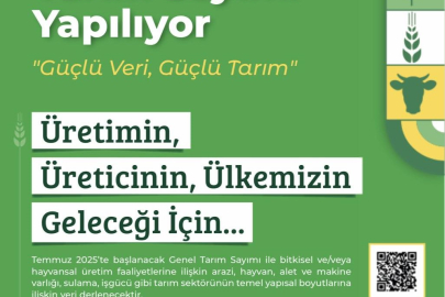 Genel Tarım Sayımı başlıyor