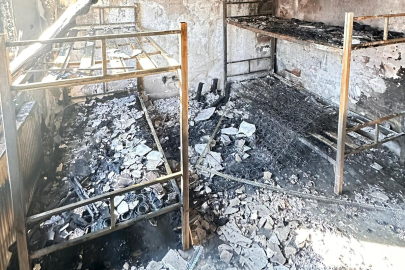 Subaşı’nda korkutan yangın! Kundaklama iddiası