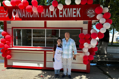 Çınarcık’ta Halk Ekmek satışları başladı, ilk ziyaret Başkan Kurt’tan