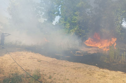 Çiftlikköy Belediyesi İtfaiyesi’nin hızlı müdahalesi felaketi önledi
