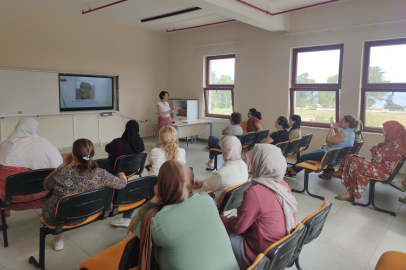ADEM kursiyerlerine "Aile İçi Şiddetle Mücadele ve Stresle Başa Çıkma" eğitimi