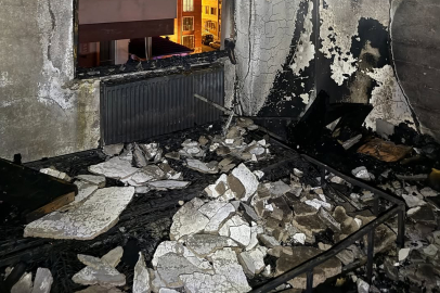 5. Katta çıkan yangın paniğe neden oldu