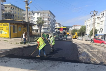 Çınarcık'ta sıcak asfalt hamlesi