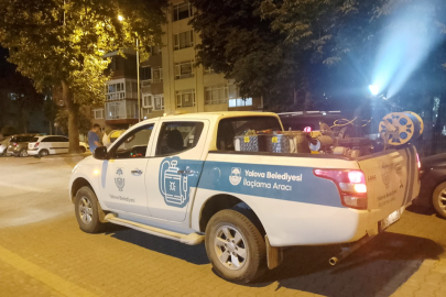 İlaçlama çalışmaları aralıksız olarak devam ediyor