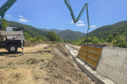 Teşvikiye dere ıslah çalışmalarına hız verildi
