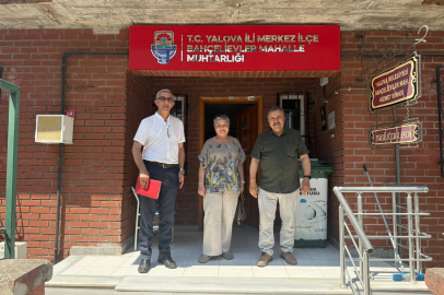 CHP Yalova Merkez İlçe Örgütü muhtarlarla bir araya geldi