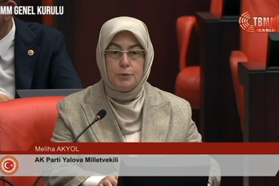 Akyol, Yalova'nın kurtuluşu dolayısıyla TBMM'de konuştu