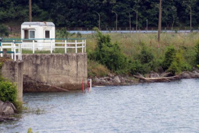 Gökçe Barajında su seviyesi yüzde 78'e geriledi