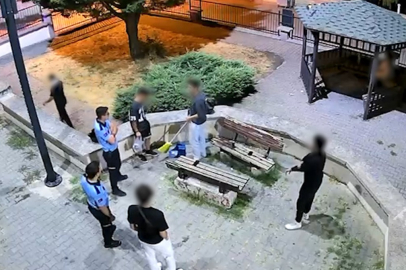 Gençler biraz kirletti, sonra güzelce temizledi