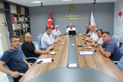 Köy muhtarlarına şap hastalığı anlatıldı