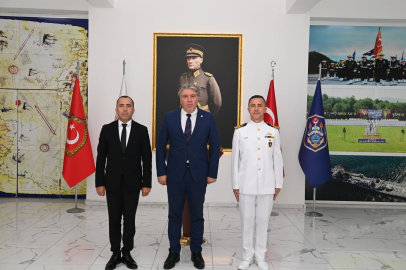 Bahçekapılı’dan Deniz Astsubay MYO’ya ziyaret