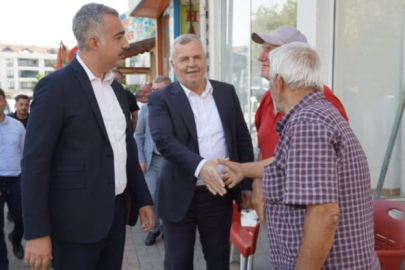 Armutlu’da esnaf ziyaretleri