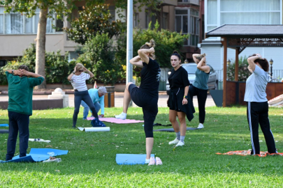 Sabah sporu etkinlikleriyle güne sağlıklı başlangıç