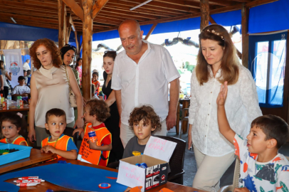 Yalova’da çocuklar uygulamalı deniz temizliği eğitimi aldı