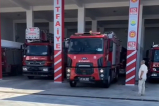 Çınarcık İtfaiyesi Çanakkale için yola çıktı